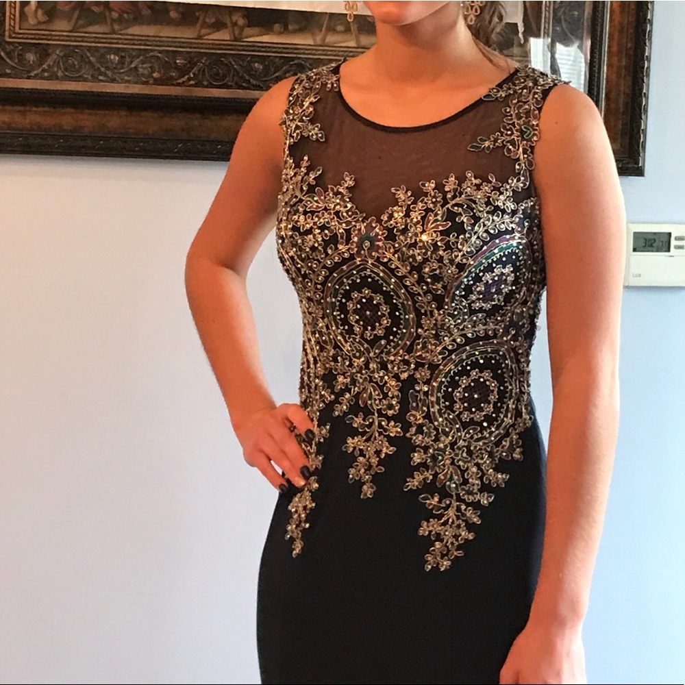 Beautiful prom or formal gown